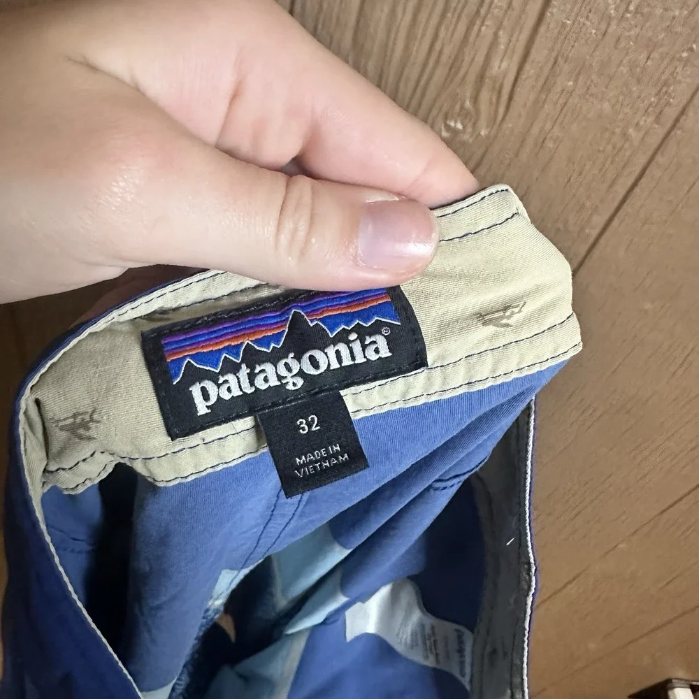 Patagonia Shorts Mens 32 Board Shorts Swimwear Lightweight Swim Trunks‎ Coastal